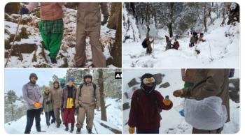 उत्तराखंड: एसडीआरएफ ने धारचूला में फंसे पर्यटकों और स्थानीय लोगों को बचाया 