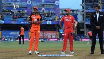 IPL 2022: सनराइजर्स हैदराबाद ने टॉस जीता, पंजाब किंग्स की पहले बॉलिंग