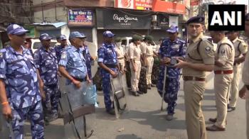 अग्निपथ विरोध: पटना के डाक बंगला क्रॉसिंग पर सुरक्षा बल तैनात