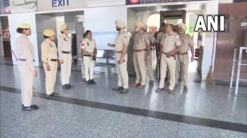 अमृतसर: भारत बंद के मद्देनजर रेलवे स्टेशन पर सुरक्षा प्रबंध 
