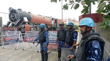 पटियाला रेलवे स्टेशन पर पंजाब पुलिस, जीआरपी और एआरपीएफ की तैनाती