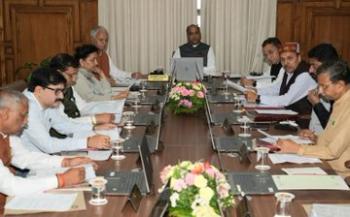 जयराम ठाकुर ने आज राज्य मंत्रिमंडल की बैठक की अध्यक्षता की