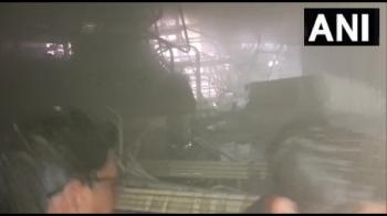 यूपी: संभल के ज़िला अस्पताल में चौथी मंजिल में लगी आग