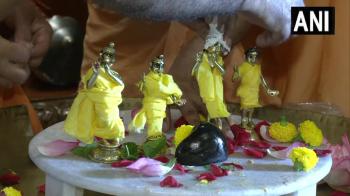 इस्कॉन मंदिर में मनाया जा रहा कृष्ण जन्माष्टमी का उत्सव 