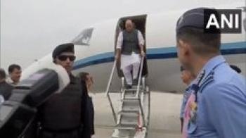 रक्षा मंत्री राजनाथ सिंह पहुंचे जम्मू
