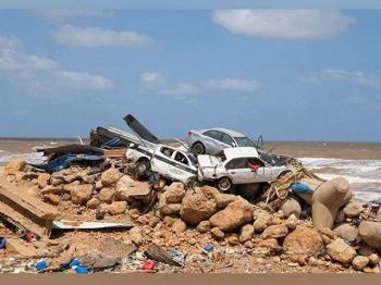 लीबिया में बाढ़: 5000 मरे, 10,000 से अधिक लापता