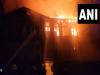 श्रीनगर के नवा कदल के जमालता इलाके में लगी आग 