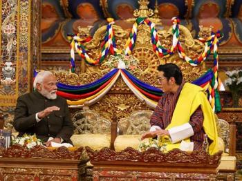 भूटान के राजा वांगचैक ने की प्रधानमंत्री मोदी की तारीफ, कहा- असाधारण नेता
