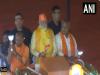पीएम मोदी ने मुख्यमंत्री योगी आदित्यनाथ के साथ अयोध्या में किया रोड शो