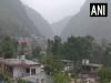 चमौली जिले के पहाड़ी इलाकों में हुई तेज बारिश 