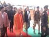 Prayagraj Mahakumbh 2025 में लगे पंडाल को देखने पहुंचे CM Yogi 