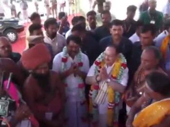 जे.पी. नड्डा छठे अंतर्राष्ट्रीय शैव सिद्धांत सम्मेलन में शामिल होने चेन्नई पहुंचे