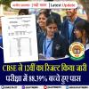 सीबीएसई ने 12वीं का रिजल्ट किया जारी