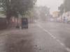 हिसार के कई हिस्सों में हुई बारिश 
