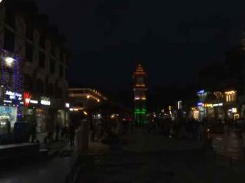 श्रीनगर के लाल चौक पर ब्लैकआउट मॉक ड्रिल की गई