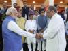 PM Modi ने विभिन्न देशों की यात्रा पर गए प्रतिनिधिमंडलों के सदस्यों की मेजबानी की