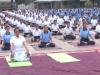 अहमदाबाद में अंतर्राष्ट्रीय योग दिवस के पहले NCC के कैडेट्स ने किया योगाभ्यास 