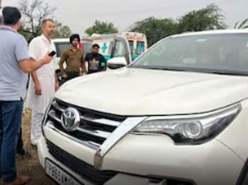 बनूड़-तेपला नेशनल हाईवे पर फॉर्च्यूनर में मिले 3 शव