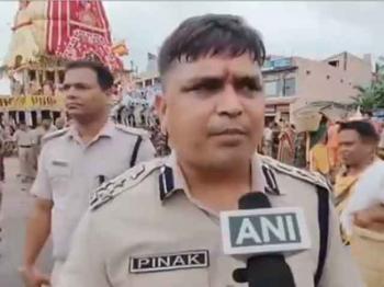 रथ यात्रा के बीच नवनियुक्त एसपी पिनाक मिश्रा ने संभाली पुरी की जिम्मेदारी