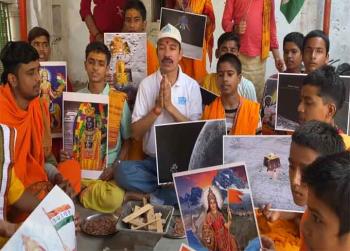 एस्ट्रोनॉट शुभांशु शुक्ला की सकुशल वापसी के लिए वाराणसी में की गई पूजा-अर्चना