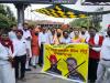 वाल्मीकि समुदाय ने आप विधायक जसबीर सिंह संधू के खिलाफ किया प्रदर्शन 