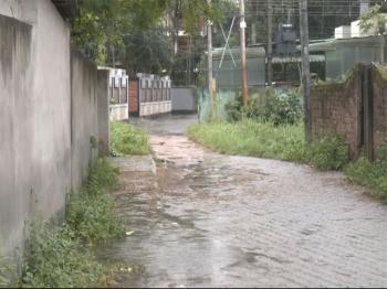 गुवाहाटी में बारिश से शहर के कुछ हिस्सों में जनजीवन प्रभावित