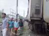 मुजफ्फरपुर-साबरमती जनसाधारण एक्सप्रेस के 2 डिब्बे पटरी से उतरे 