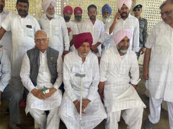 पूर्व विधायक रघबीर सिंह प्रधान का  गिद्दड़बाहा में किया गया अंतिम संस्कार