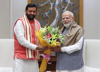 हरियाणा के सीएम नायब सिंह सैनी ने पीएम मोदी से की मुलाकात 