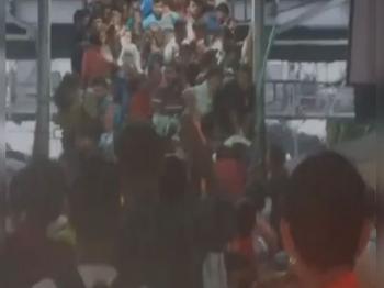 पश्चिम बंगाल के बर्धमान रेलवे स्टेशन पर भगदड़ में 10 से ज़्यादा यात्री घायल