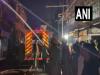 मैनपुरी के एक गोदाम में आग लगने की घटना आई सामने 