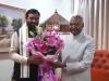 सीएम नायब सैनी ने पूर्व राष्ट्रपति रामनाथ कोविंद के साथ की शिष्टाचार भेंट 
