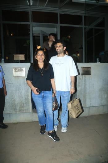 Archana Puran Singh with Family Snapped in Bandra