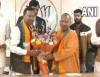 मुख्यमंत्री योगी आदित्यनाथ भाजपा प्रदेश कार्यालय पहुंचे