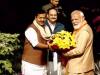 प्रधानमंत्री नरेंद्र मोदी भाजपा मुख्यालय पहुंचे