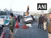 दिल्ली-मेरठ एक्सप्रेसवे पर कार और ट्रक की टक्कर, दो लोगों की मौ.त 