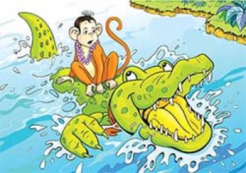 बंदर और मगर की मित्रता