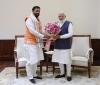 मुख्यमंत्री नायब सैनी ने प्रधानमंत्री मोदी से की मुलाकात 
