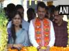 मुख्यमंत्री देवेंद्र फडणवीस ने NDA उम्मीदवार अंजली नायर के लिए किया रोड शो 