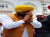 मुख्यमंत्री भगवंत मान ने 'शुकराना यात्रा' के दौरान श्री हरमंदिर साहिब में टेका माथा