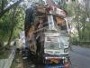 ट्रक और ट्रेलर की टक्कर में ट्रक चालक की मौत