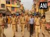 ADG एस.के. भगत ने मैनपुरी में पुलिस बल के साथ किया पैदल मार्च 