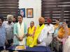 कैबिनेट मंत्री अमन अरोड़ा की मौजूदगी में ब्लॉक समिति के चेयरमैन और वाइस चेयरमैन की ताजपोशी