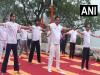 मुख्यमंत्री भजनलाल शर्मा ने अंतर्राष्ट्रीय योग दिवस के मौके पर किया योग 