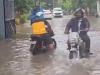 गुजरात: भारी बारिश के बाद शहर के कई इलाकों में जलभराव  