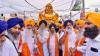 श्री अकाल तख्त साहिब से मीरी पीरी खालसा मार्च जयकारों के बीच शुरू हुआ