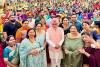 हरियाली तीज पर जीरकपुर में सजीं रौनकें, भाजपा नेता गुरदर्शन सिंह सैनी ने की मुख्य अतिथि के रूप में शिरकत
