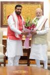 मुख्यमंत्री नायब सैनी ने प्रधानमंत्री मोदी से की मुलाकात 
