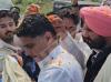 सचिन पायलट का पंजाब दौरे के दौरान लालरू पहुंचने पर  शानदार स्वागत