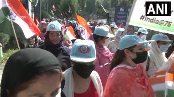 जिला प्रशासन द्वारा महिलाओं की तिरंगा रैली का किया गया आयोजन 